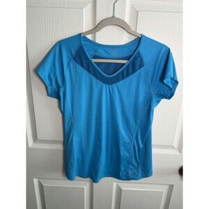 Arc'Teryx Womens Medium Kapta SS Active T-Shirt Blue Activewear